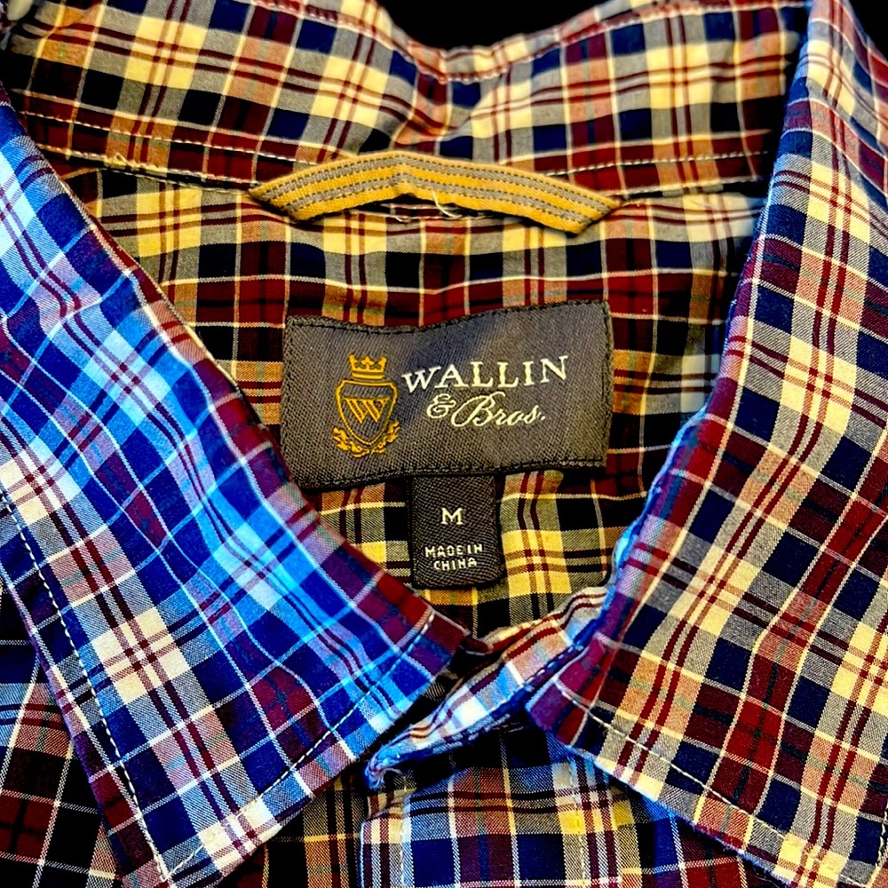 Wallin &Bros. Mens long sleeve shirt!